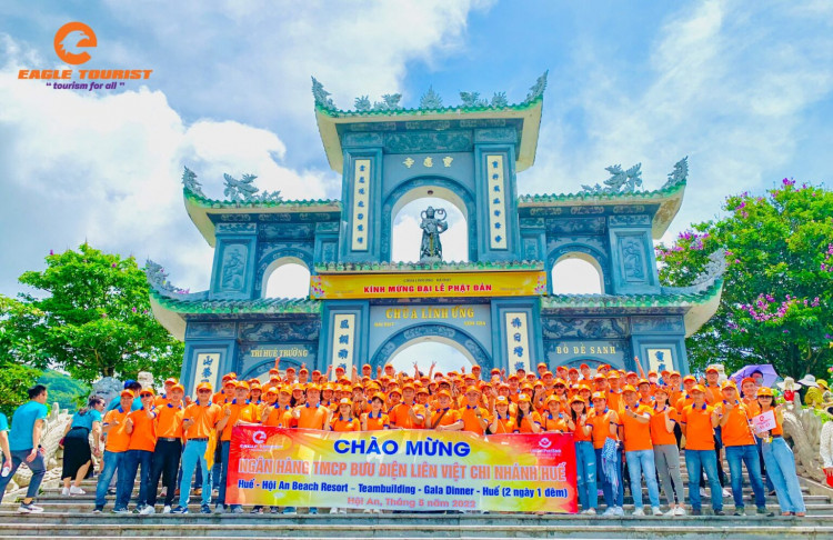 Đoàn 200 khách Ngân Hàng TMCP Bưu Điện Liên Việt Chi Nhánh Huế tổ chức Teambuilding – Galadinner tại Hội An Beach Resort