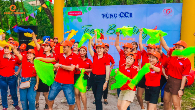 Đoàn Công ty bảo hiểm nhân thọ Dai-ich Life Việt Nam vùng CC1 đến với chương trình Company Trip  tại Alba Thanh Tân 