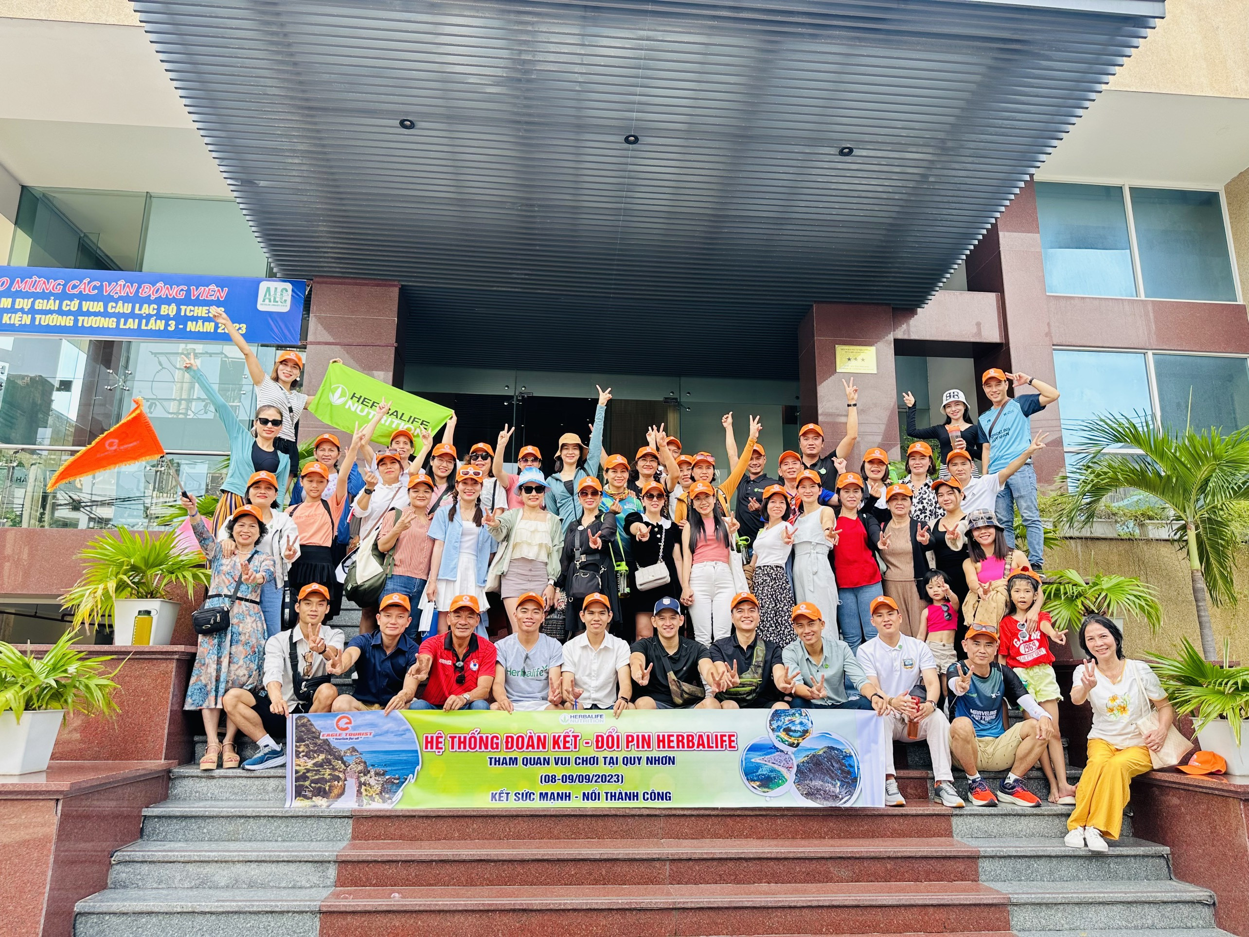 Du lịch Đại Bàng đồng hành cùng đoàn du khách thuộc chuỗi hệ thống Herbalife Huế - Nha Trang - Đồng Nai trong chương trình du lịch hè 2023 tại Quy Nhơn